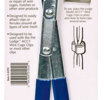 Pet Lodge Metal Wire Cage Clip Pliers Silver 7 in. H X 1 in. W X 6 in. D Online