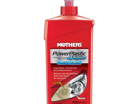 Mothers PowerPlastic 4Lights Auto Polish 8 oz Cheap