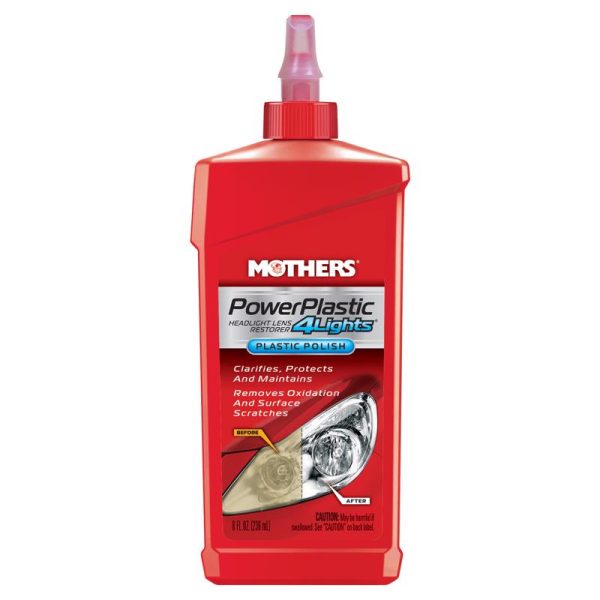 Mothers PowerPlastic 4Lights Auto Polish 8 oz Cheap