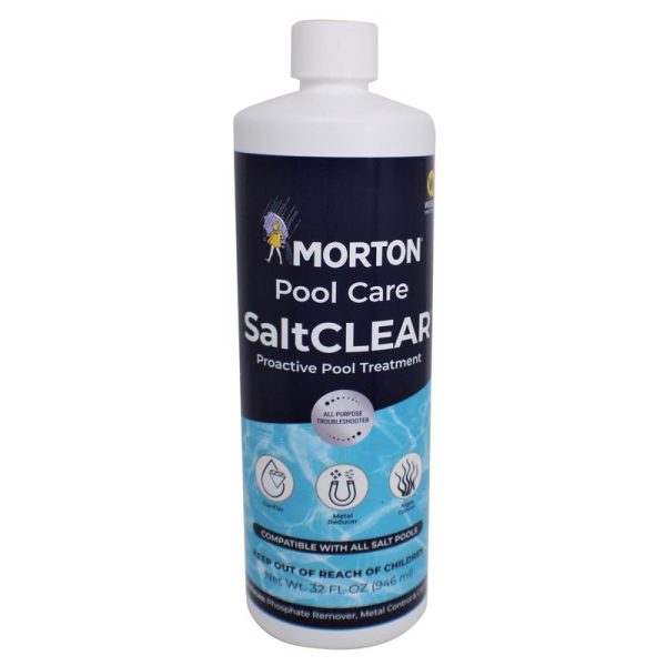 Morton Pool Care SaltCLEAR Liquid Clarifier 32 oz For Cheap