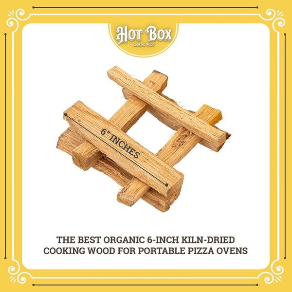 Hot Box Cooking Wood All Natural Oak Mini Logs 350 cu in Hot on Sale