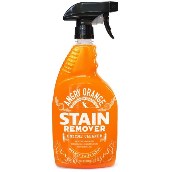 Angry Orange Cat Dog Liquid Enzyme Stain And Odor Remover 24 oz on Sale