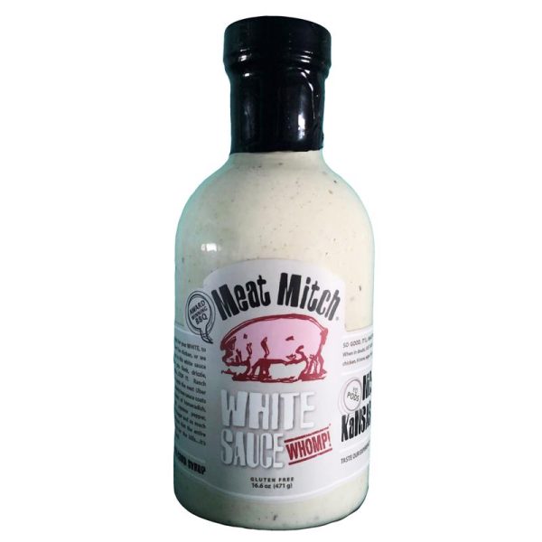 Meat Mitch White Sauce WHOMP BBQ Sauce 16.6 oz Fashion