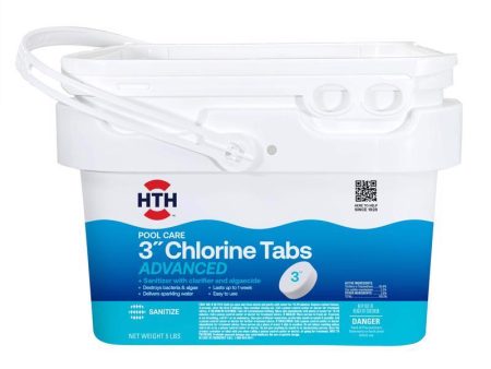 HTH Pool Care Tablet Chlorinating Chemicals 5 lb Online Hot Sale