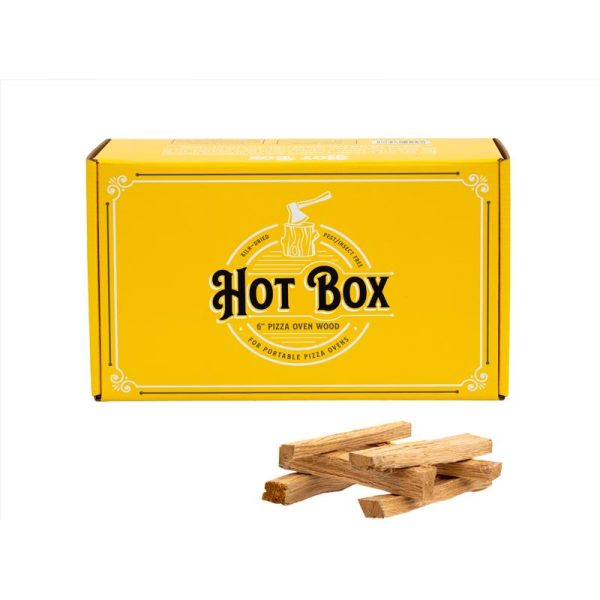 Hot Box Cooking Wood All Natural Oak Mini Logs 350 cu in Hot on Sale