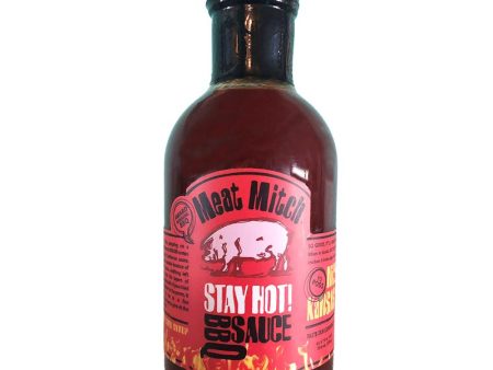 Meat Mitch Stay Hot Spicy BBQ Sauce 19.6 oz on Sale