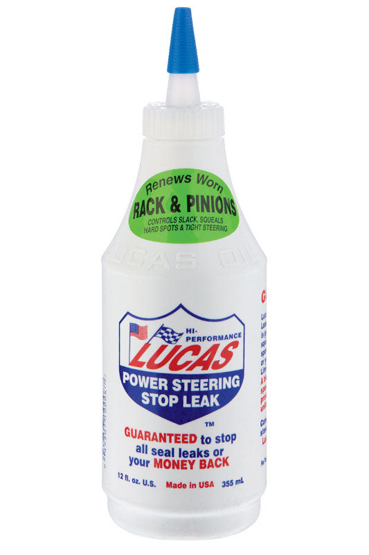 Lucas Oil Products Power Steering Stop Leak Power Steering Stop Leak 12 oz Discount