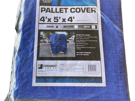 Foremost Dry Top 48 in. W X 5 ft. L Pallet Cover 1 pk Online