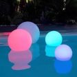 Feit Solar Fixtures 11.5 in. Solar Power Plastic Round Assorted Color Changing Orb Discount