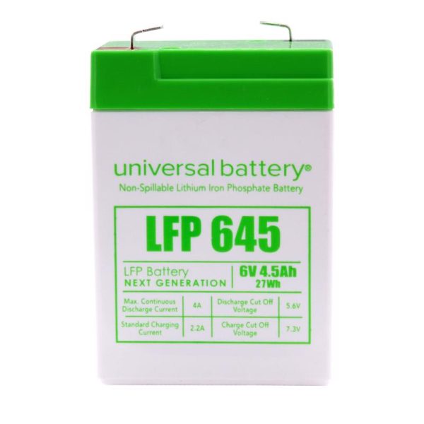 Universal Power Group LFP645 4.5 Ah 6 V Universal Battery For Cheap