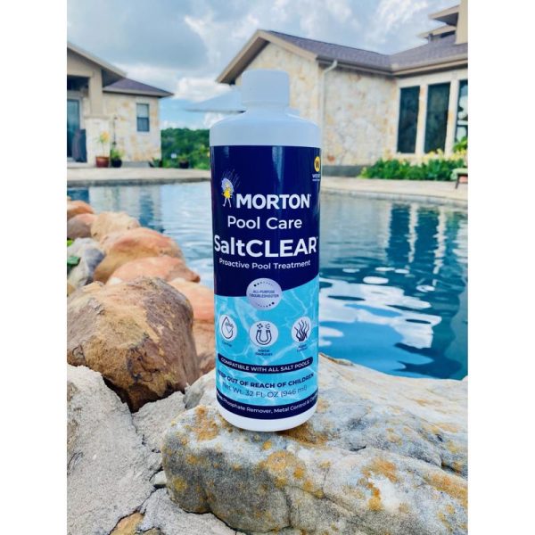 Morton Pool Care SaltCLEAR Liquid Clarifier 32 oz For Cheap