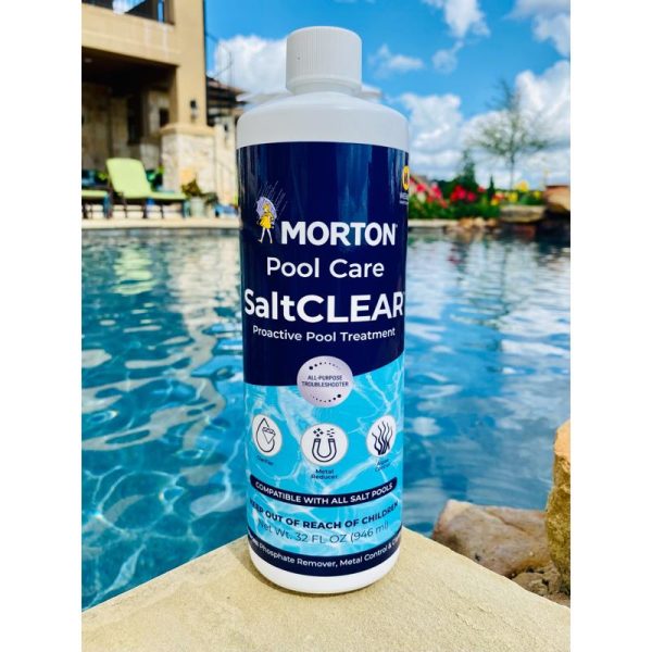 Morton Pool Care SaltCLEAR Liquid Clarifier 32 oz For Cheap