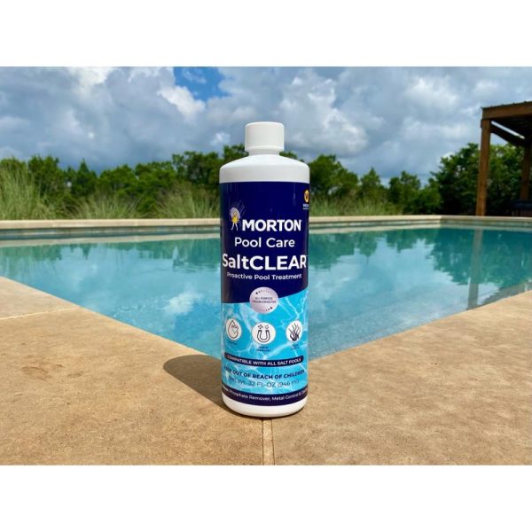 Morton Pool Care SaltCLEAR Liquid Clarifier 32 oz For Cheap