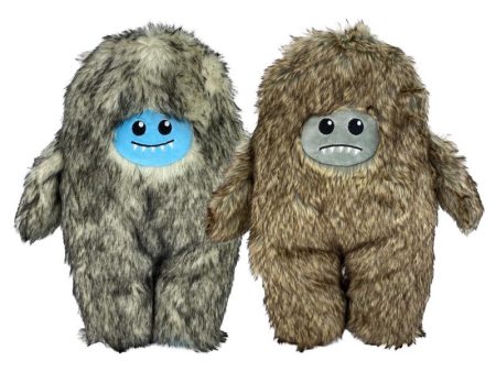 Multipet Assorted Plush Yeti Betty Dog Toy 10 in. 1 pk For Cheap