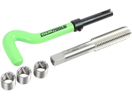 OEMTOOLS 1 2 - 13 in. Stainless Steel Non Locking Helical Thread Repair Kit Hot on Sale