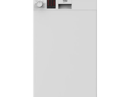 45cm White Beko Slimline Dishwasher - DVS05C20W (Discontinued) Sale