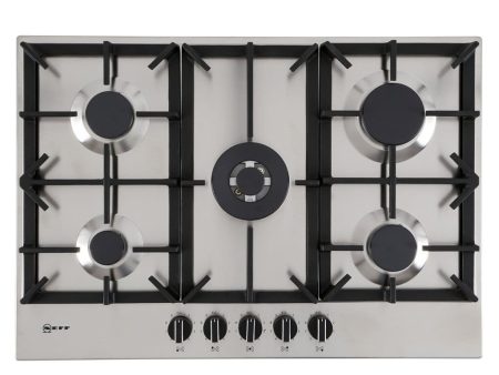 75cm Neff 5 Burner Gas Hob Stainless steel - T27DS59N0 For Cheap