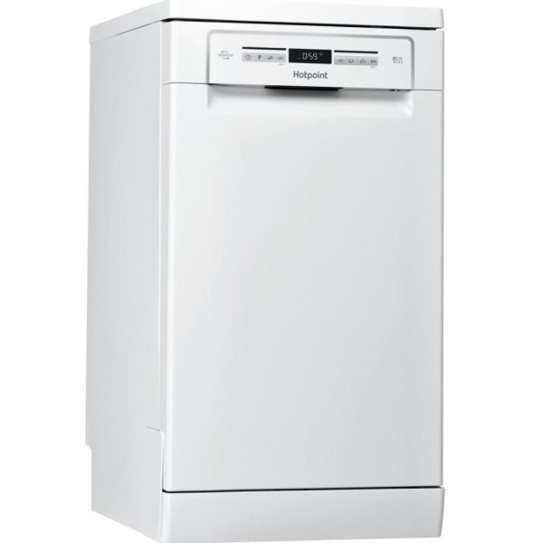 Hotpoint Slimline Dishwasher, 45cm White - HSFO 3T223 W Discount