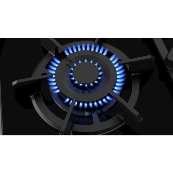 90cm Neff 5 Burner Gas Hob Black on Glass - T29TS79N0 Discount