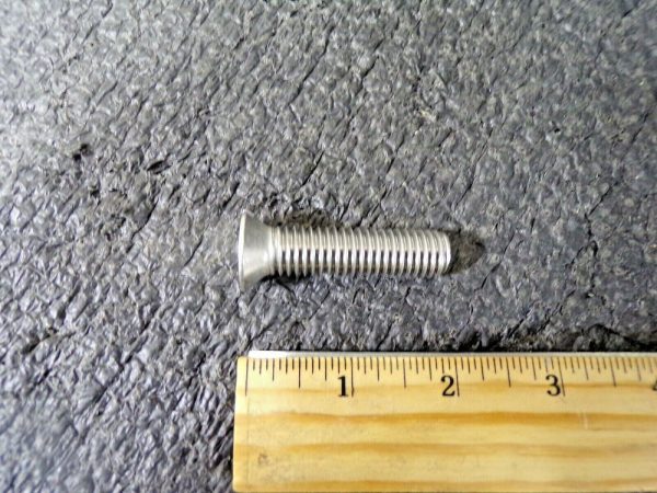 FABORY 1 2 -13 Machine Screw, Flat, Slotted, 18-8 SS, Plain, 2  L.,10 PK., (184036597486-NBT57) Fashion