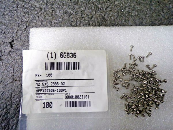 100, M2.5-0.45mm Machine Screw, Pan, Phillips, A2 SS, Plain, 6mm L, (184041397876-NBT41) Online Hot Sale