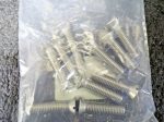 FABORY 1 2 -13 Machine Screw, Flat, Slotted, 18-8 SS, Plain, 2  L.,10 PK., (184036597486-NBT57) Fashion