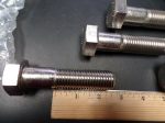 (5) 7 8 -9, Stainless Steel Hex Head Cap Screw, 316, 3-3 4 L, (184126786008-NBT58) Online Hot Sale