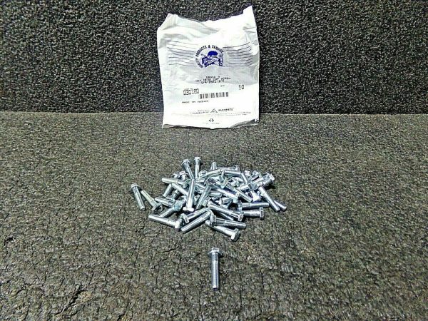 50 SAE J429 1 4-28 X 1-1 4 GRADE 5 HEX HEAD CAP SCREW, ZINC CLEAR PLATING (184018281229-NBT49) Discount