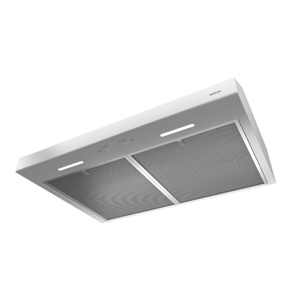 Broan® 30-Inch Convertible Under-Cabinet Range Hood, ENERGY STAR®, 300 Max Blower CFM, White Online