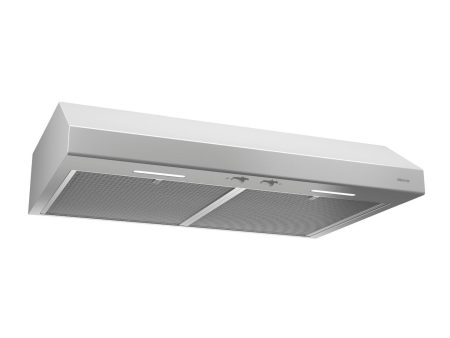 Broan® 30-Inch Convertible Under-Cabinet Range Hood, ENERGY STAR®, 300 Max Blower CFM, White Online