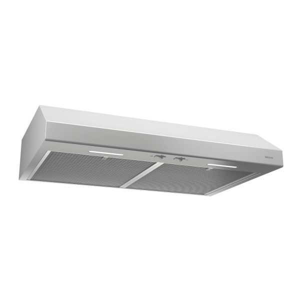 Broan® 30-Inch Convertible Under-Cabinet Range Hood, ENERGY STAR®, 300 Max Blower CFM, White Online